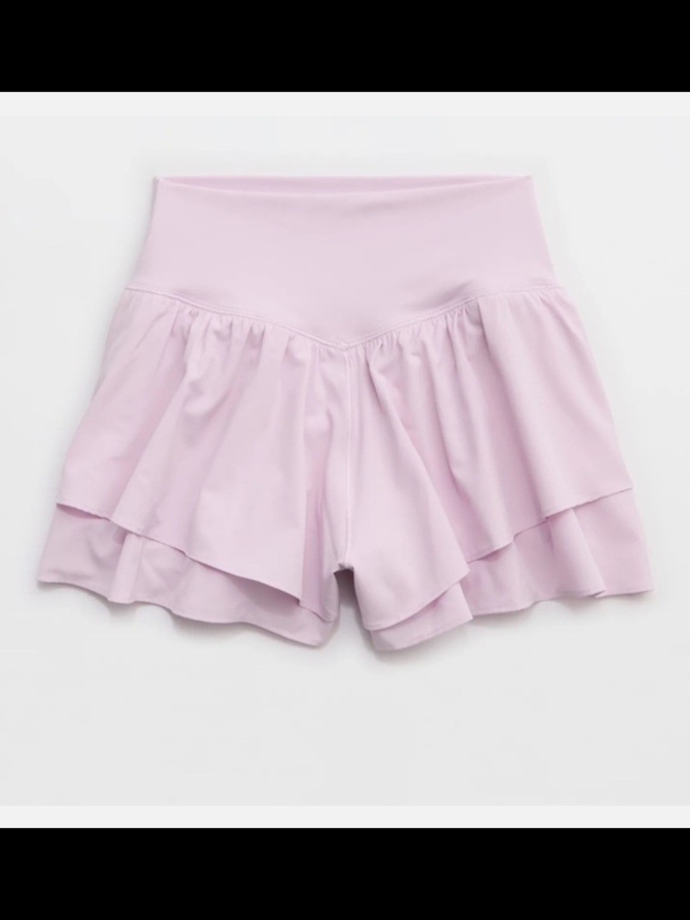 NWT Aerie Real Me Flirty Shorts, Orchid, Size Small